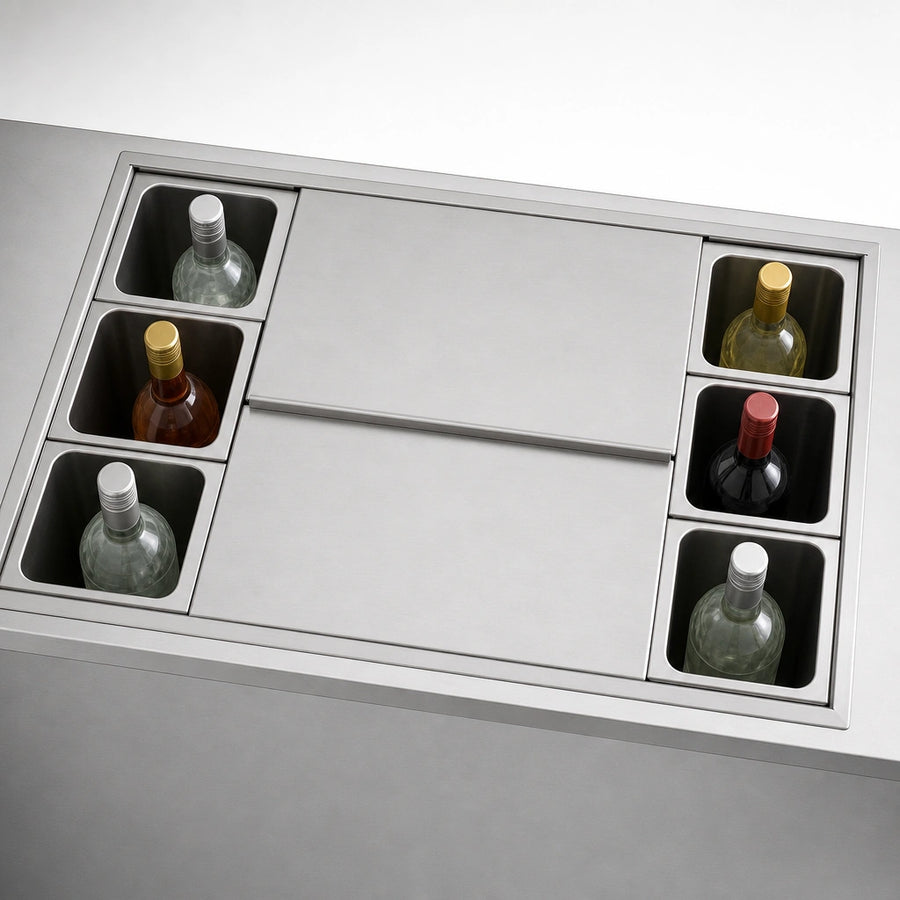 Six-Bottle Capacity