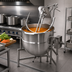 Thumbnail image #3 for Legion 40-Gallon Direct Steam Tilting Kettle with 2/3 Jacket and Tri-Leg Base