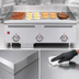 Thumbnail image #4 for Vulcan Heavy Duty 60-Inch Countertop Gas Griddle with Chrome Plate and 2 Drawers