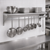 Thumbnail image #3 for Advance Tabco Wall-Mounted Shelf with Pot Rack, 144