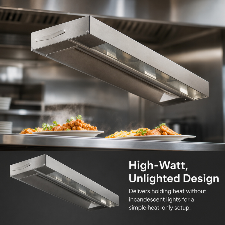 Product image #3 for Eagle RedHots 36-Inch Single Rod High-Watt Unlighted Strip Heat Lamp