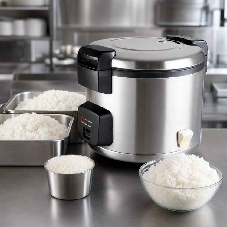 Product image #3 for Electric Countertop Commercial Rice Cooker/Warmer, 33-Cup Uncooked / 66-Cup Cooked
