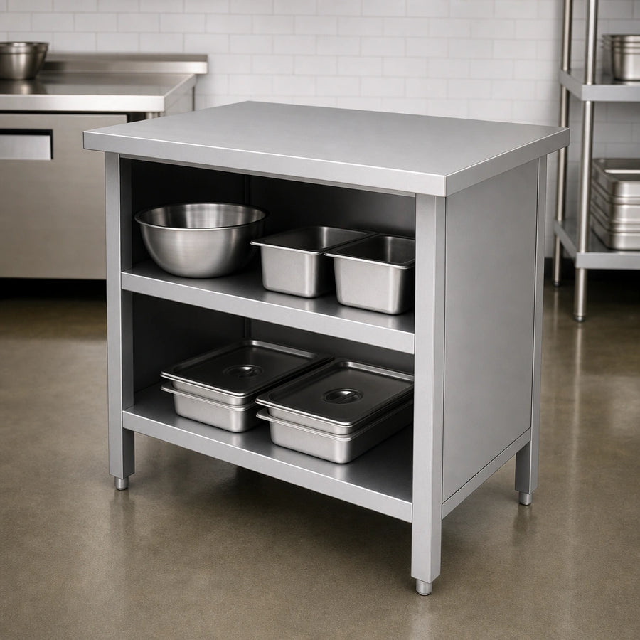Open Front Enclosed Base Design