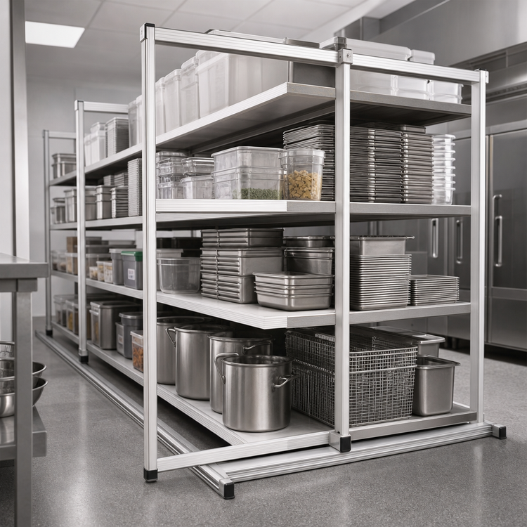 Product image #3 for Eagle Floor-Trak Double-Deep Aluminum Floor Track Kit, 13 Ft.