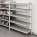 Thumbnail image #4 for Cambro Camshelving Premium 5-Tier Vented Add-On Polymer Shelving Unit, 24 x 60 x 72 Inches, Speckled Gray