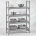 Thumbnail image #4 for Cambro Camshelving Premium 18-Inch x 54-Inch Vented Shelf Kit, 5 Shelves, Speckled Gray