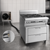 Thumbnail image #3 for Garland Polar Cuisine 36-Inch One-Section Remote Freezer Base with Two 19-Inch Drawers