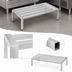 Thumbnail image #3 for Channel Manufacturing Standard Series Tubular Aluminum Dunnage Rack, 24 x 20 x 12 Inches, 2,200 lb Capacity