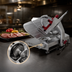 Thumbnail image #3 for Trento 13-Inch Gear-Driven Manual Feed Commercial Meat Slicer, 1/2 HP, 120V