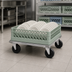 Thumbnail image #3 for Metro Aluminum Dish Rack Dolly for 20 x 20-Inch Racks, Without Handle