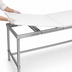 Thumbnail image #3 for Eagle Group 84-Inch x 24-Inch Poly Top Cutting Table with Stainless Steel Tubular Base