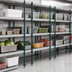 Thumbnail image #3 for Metro qwikTRAK HD High Density Track Shelving Stationary Intermediate Unit Kit with 74-Inch Posts