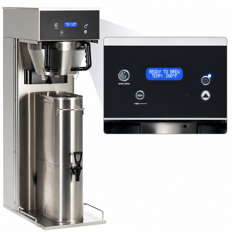 Product image #3 for BUNN IC3-DBC Single Automatic Fill Iced Coffee Brewer, 20 Gallons per Hour