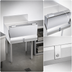 Thumbnail image #3 for Krowne Royal Series Single 26-Inch Stainless Steel Speed Rail Locking Cover