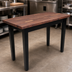 Thumbnail image #4 for John Boos American Black Walnut Edge Grain Wood Top Work Table with Painted Base, 60 x 36 Inches