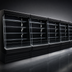 Thumbnail image #3 for Howard-McCray 35E Series Remote Dairy Open Merchandiser, 63-Inch Wide, 78.5-Inch High, Black, LED Shelves