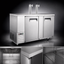 Thumbnail image #4 for Atosa 57.8-Inch 2-Door Direct Draw Keg Cooler with 2 Dual Faucet Towers