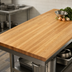 Thumbnail image #3 for John Boos Appalachian Red Oak Blended Edge Grain Kitchen Countertop, 96 x 25 x 1-1/2 Inch, Penetrating Oil Finish
