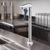 Thumbnail image #3 for T&S Brass 16-Inch Deck Mount Pedestal Glass Filler Faucet with Push-Back Valve