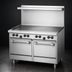 Thumbnail image #3 for Garland US Range U-Series 48-Inch Gas Restaurant Range with 48-Inch Griddle and 2 Space-Saver Ovens
