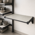 Thumbnail image #3 for Camshelving Elevation Add-On Wall Shelf Kit, 21 x 36 Inches, Solid, Brushed Graphite