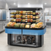 Thumbnail image #3 for Federal Industries Islands Self-Serve Refrigerated Display Island Merchandiser with LED Lighting and Adjustable Shelves