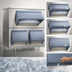 Thumbnail image #3 for Follett SmartGATE SG3200-72 Upright Double Door Ice Bin, 3240 lb. Capacity