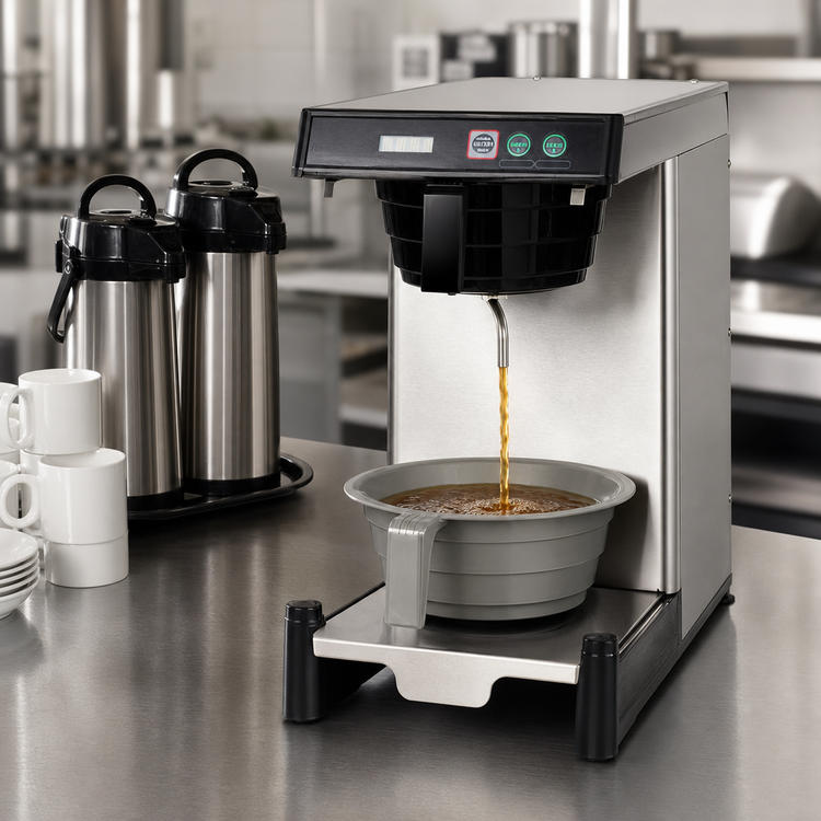 Product image #3 for BUNN SmartWAVE Low Profile Wide Base Automatic Fill Coffee/Tea Brewer