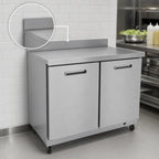 Thumbnail image #3 for Kelvinator Commercial KCHUCWT36F 36-Inch Two-Section Stainless Steel Worktop Freezer, 8.9 Cu. Ft., Backsplash, 2 Solid Doors