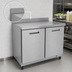 Thumbnail image #4 for 36-Inch Two-Section Worktop Freezer with Backsplash and Solid Hinged Doors
