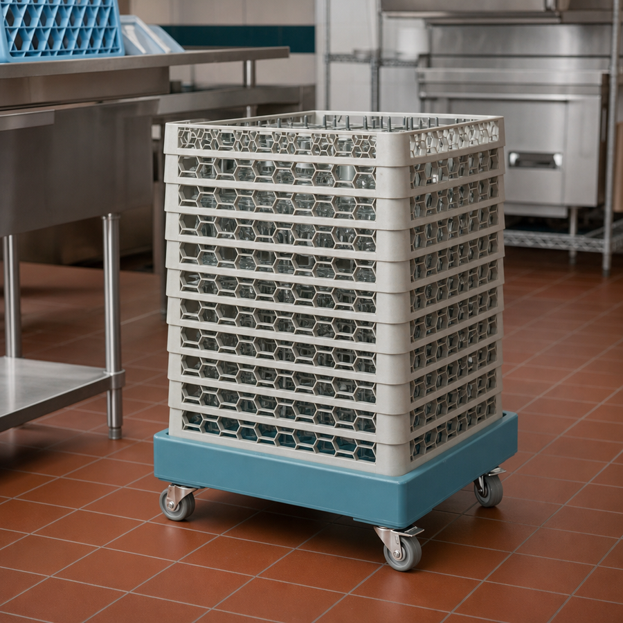 Full-Size Dish Rack Transport