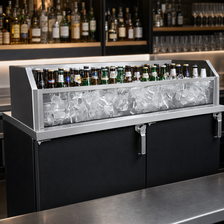Back Bar Beverage Display