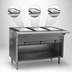 Thumbnail image #3 for Spec-Master 48-Inch Electric Hot Food Table with 3 Wet/Dry Wells, Open Base, 208V