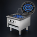 Thumbnail image #3 for Turbo Air Radiance 18-Inch Stainless Steel Gas Stock Pot Range, Single 3-Ring Burner, 79,000 BTU