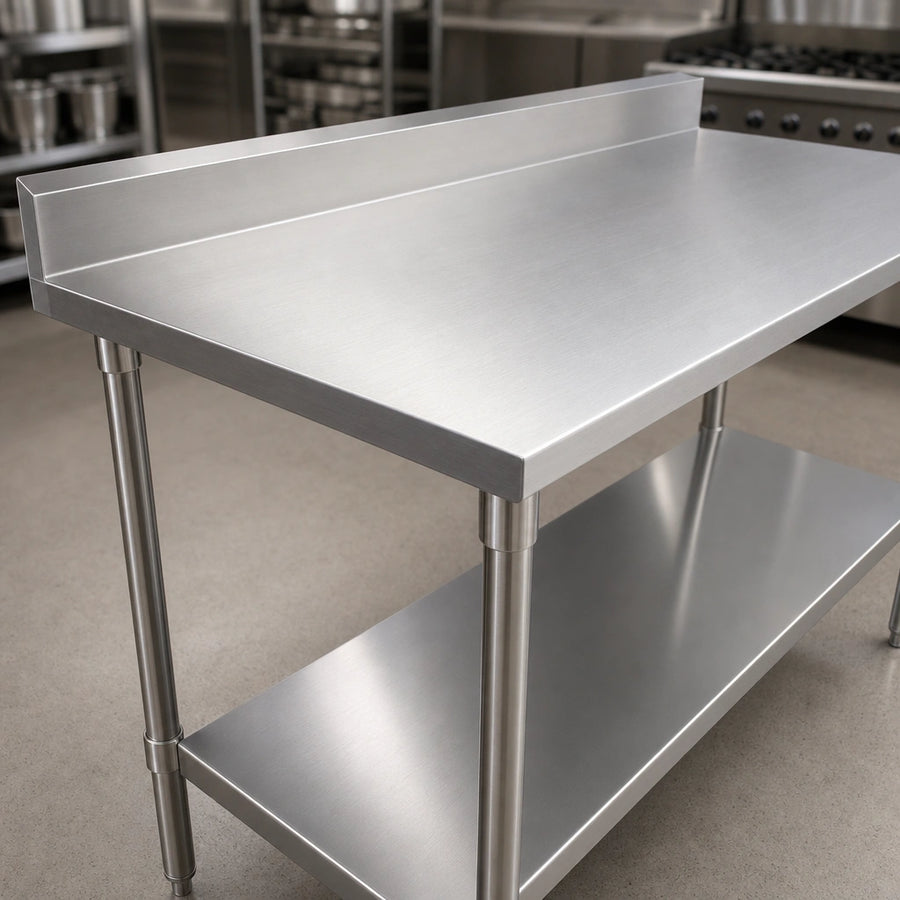16-Gauge 300-Series Stainless Steel Top