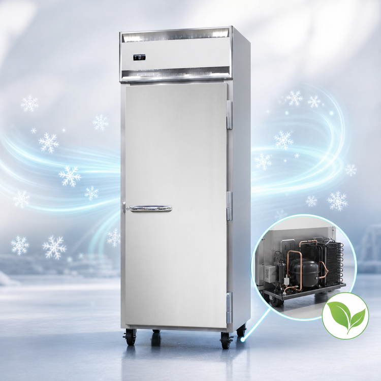Product image #3 for Continental Refrigerator 1FXNSA One-Section Extra-Wide Reach-In Commercial Freezer with Full-Height Solid Door