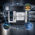Thumbnail image #3 for RATIONAL iCombi Pro 6-Full Size Liquid Propane Countertop Combi Oven, 208/240V, 1-Phase