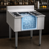 Thumbnail image #3 for Eagle Group 2200 Series 24 x 24 Inch Underbar Cocktail Unit with 16 Inch Deep Insulated Ice Bin and 7-Circuit Cold Plate