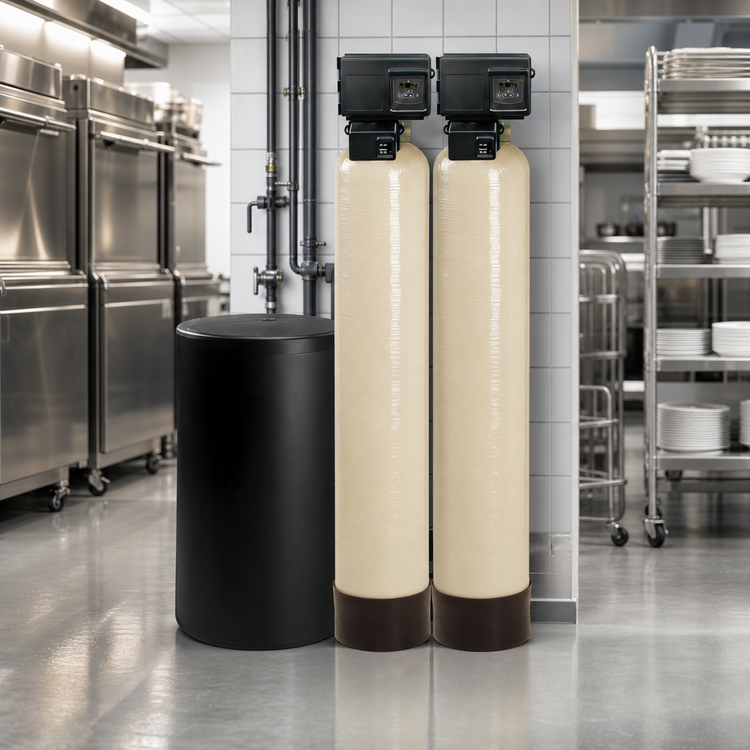 Product image #3 for Everpure CES-2900E-120-DP Duplex Parallel Water Conditioner, 120,000 Grain Capacity, 2-Inch Ports