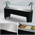 Thumbnail image #3 for Advance Tabco Triumph Portable Solid Top Buffet Table with Double-Sided Sneeze Guard