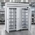 Thumbnail image #4 for Howard-McCray SF Series Three-Section Reach-In Freezer, 75 Cu. Ft., Self-Contained, Top-Mounted, Solid Full Doors