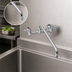 Thumbnail image #3 for Eagle Group 12-Inch Splash-Mounted Mixing Faucet with 8-Inch Centers and Swing Nozzle
