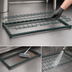 Thumbnail image #3 for Metro Super Erecta 42 Inch x 24 Inch Wire Mat Dunnage Shelf, 1300 lb. Capacity, Metroseal 3 Epoxy Coated