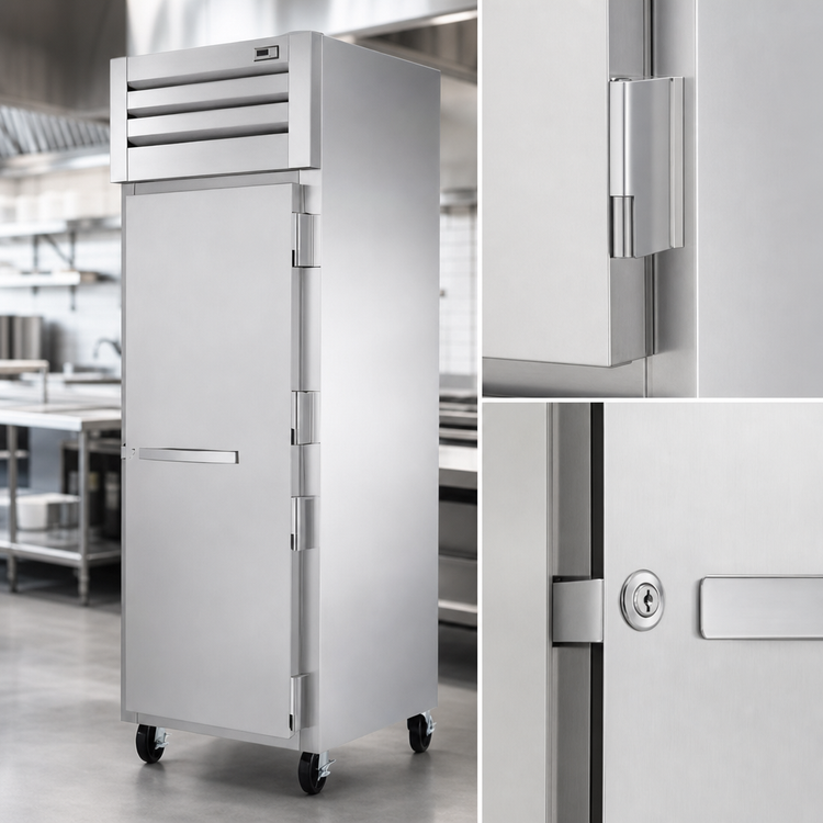 Product image #3 for True SPEC SERIES One-Section Reach-In Refrigerator with Stainless Steel Door and Digital Controls