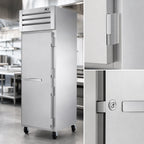 Thumbnail image #3 for True Mfg. - General Foodservice SPEC SERIES STG1R-1S-HC One-Section Reach-In Refrigerator, Solid Stainless Steel Door, Digital Controls