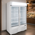 Thumbnail image #3 for Excellence GDF-43 Two-Section Low Temp Glass Door Merchandiser Freezer