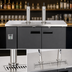 Thumbnail image #3 for Maxx Cold X-Series Dual Tower 2-Tap Beer Dispenser / Keg Cooler, 2-Keg Capacity, Black/Stainless Steel