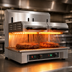 Thumbnail image #3 for Omcan Quartz Adjustable Double Countertop Electric Salamander Broiler, 23.3-Inch Wide