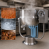 Thumbnail image #3 for Crown DPT-30 30 Gallon Direct Steam Tilting Kettle with Pedestal Base