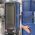 Thumbnail image #3 for Metro C5 Insulation Armour Full-Height Heated Holding Cabinet with Clear Door and Fixed Wire Slides, Blue